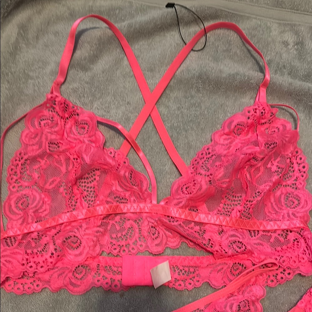 Pink Lace  Intimates - Picture 5 of 6